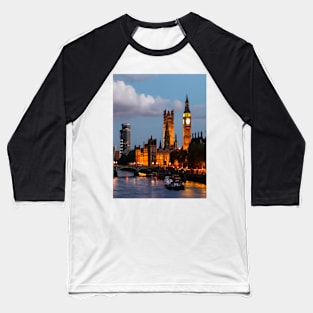 Big Ben Art Baseball T-Shirt